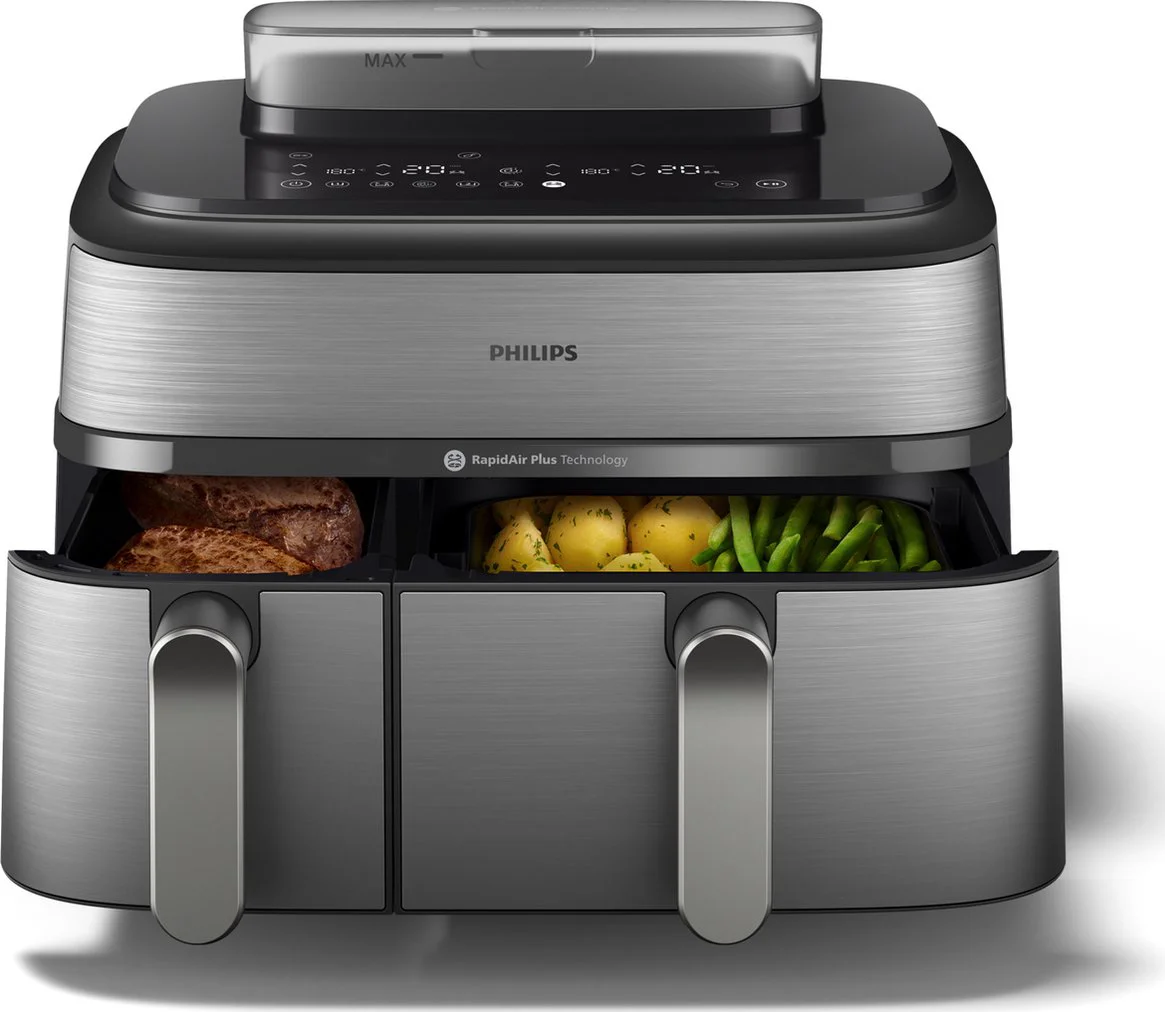 Philips Airfryer 5000 Series Dual Basket NA555/00