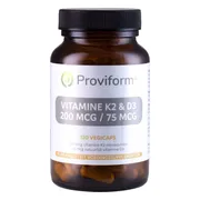 Proviform K2 200mcg & D3 75mcg Capsules 120VCP
