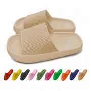 Lucovitaal Orthopedische Badslippers Maat 39-40 Beige 1PR