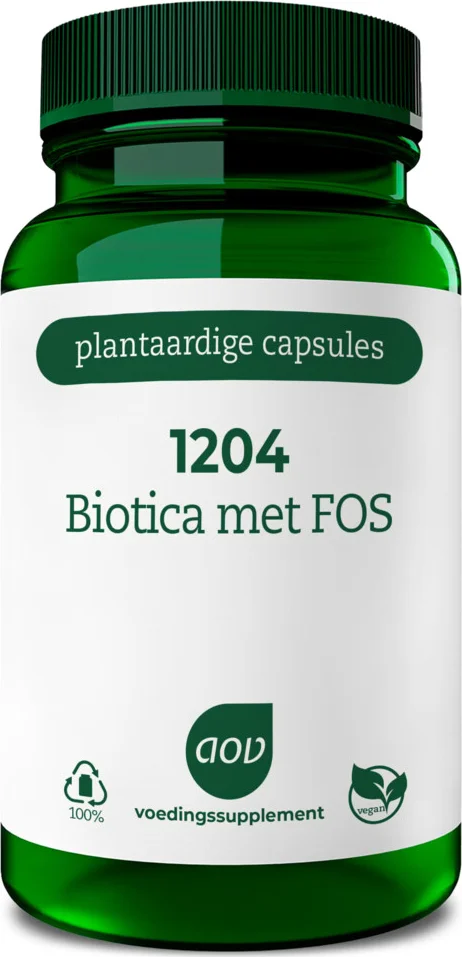 2x AOV 1204 Biotica met FOS 30 vegacapsules