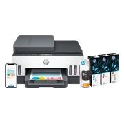 HP Smart Tank 7305 + 1 set extra inkt