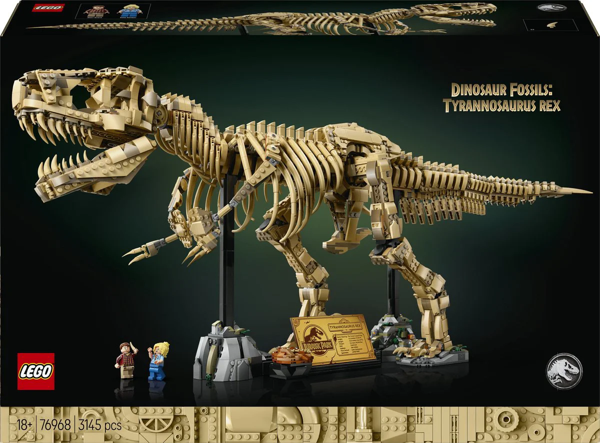 LEGO Jurassic World Dinosaurusfossielen: Tyrannosaurus rex 76968