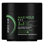 6x Syoss Max Hold Haarwax 150 ml