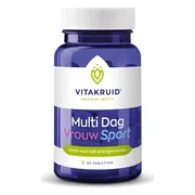 Vitakruid Multi Dag Vrouw Sport 30 tabletten