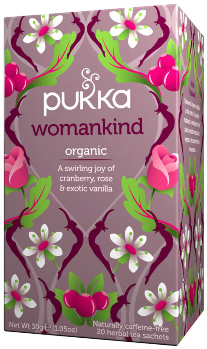 3x Pukka Biologische Thee Womankind 20 stuks
