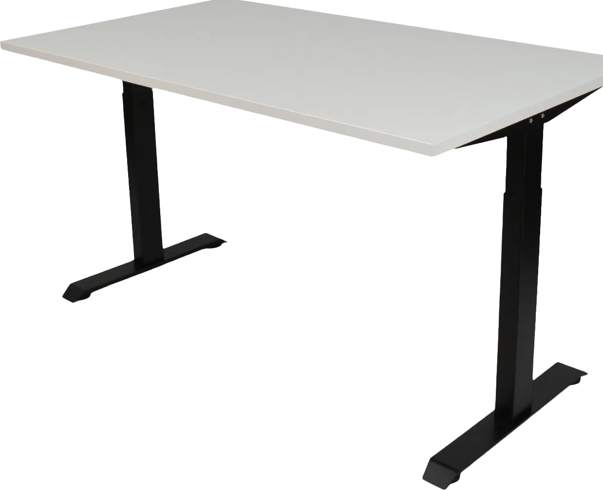 Euroseats Zit/Zit Bureau 160 x 80 Wit Zwart
