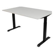 Euroseats Zit/Zit Bureau 160 x 80 Wit Zwart
