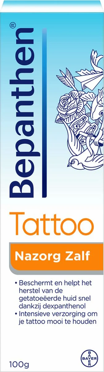 Bepanthen Tattoo Nazorg Zalf 100GR