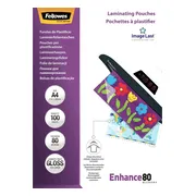 Fellowes Lamineerhoezen Enhance 80 mic A4 (100 stuks)