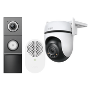 TP-Link Tapo C520WS + D235 Smart Battery & Wired Doorbell