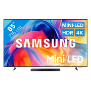 Samsung Mini-led 85" M73H (2026) + Samsung HW-S60D Zwart (2024)