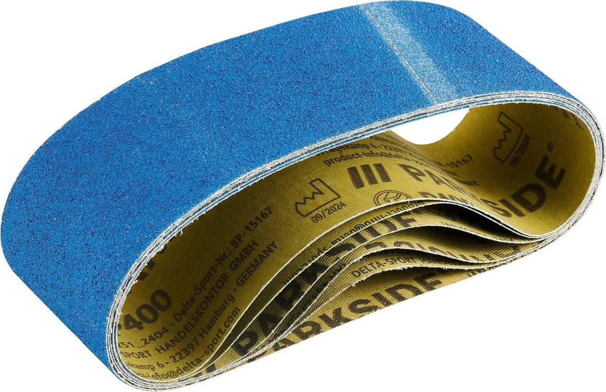 PARKSIDE Bandschuurpapierset of handschuurmachine voor bandschuurpapier (Bandschuurpapier metaal)