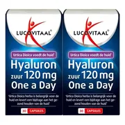 2x Lucovitaal Hyaluronzuur 120mg One A Day 30 capsules