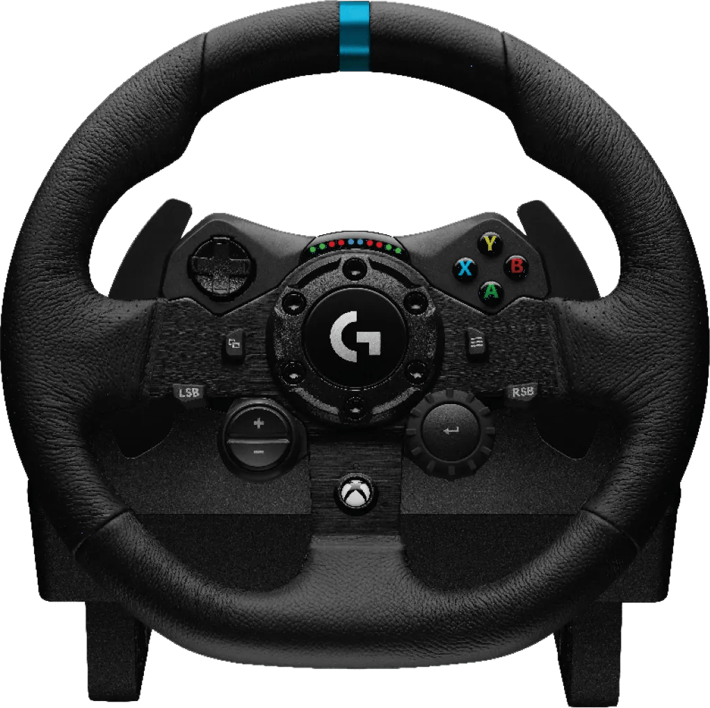 Logitech G923 TRUEFORCE - Racestuur met Force Feedback voor Xbox Series XS, Xbox One & PC