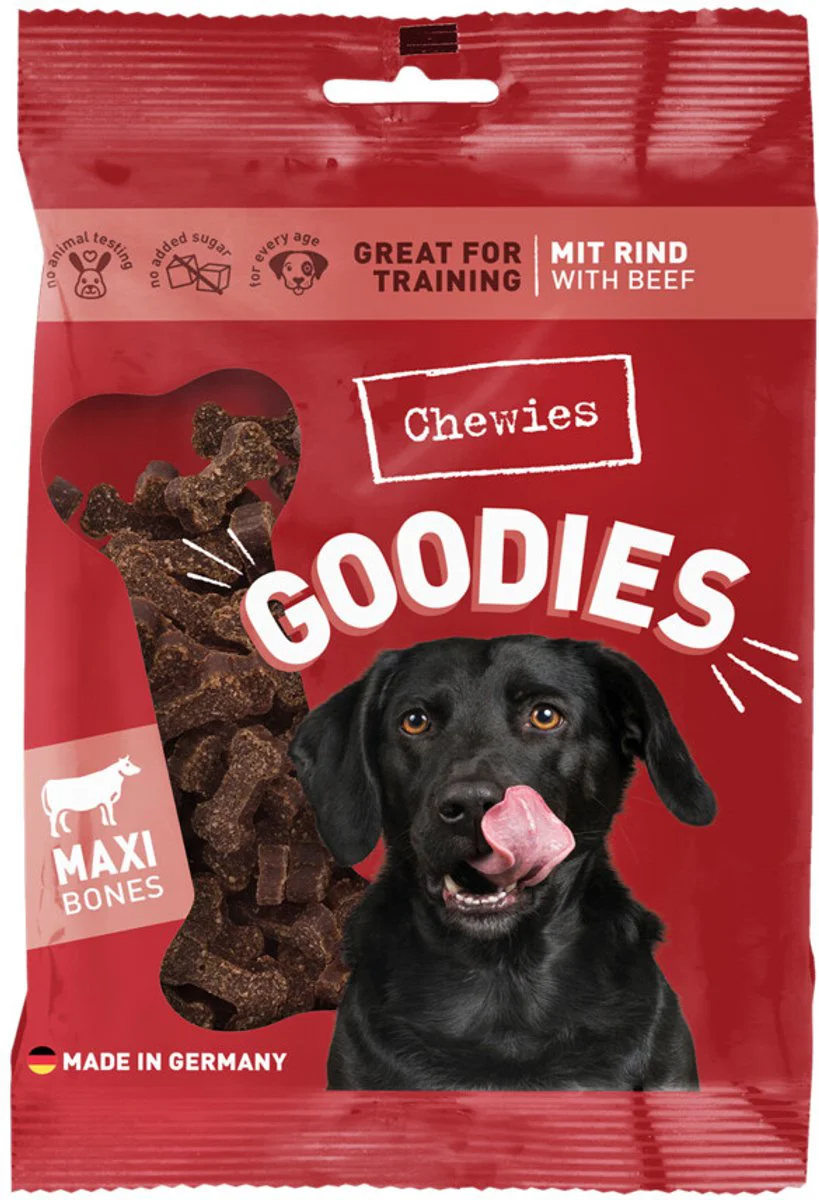 10x Chewies Goodies Hondensnacks Maxi Rund 200 gr