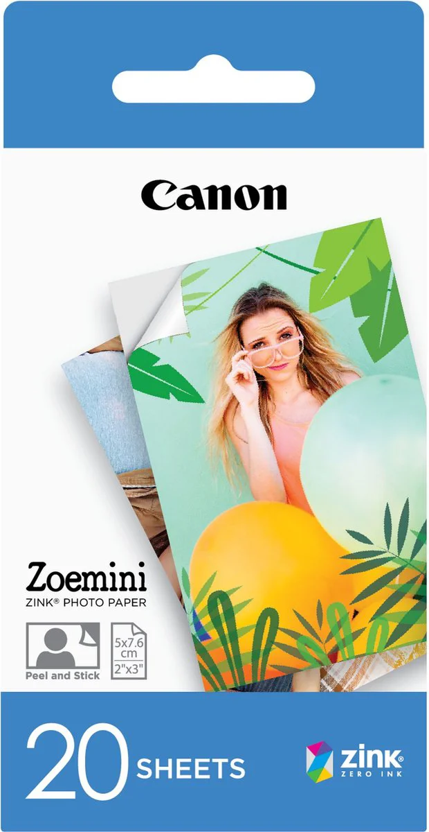 Canon Zink Fotopapier (20 vellen)