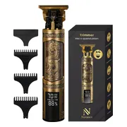 Nuvance - Tondeuse Mannen - LED Display - Incl Opzetstukken - Baardtrimmer en Trimmer Mannen - Usb C Oplaadbaar - Clipper