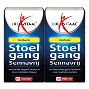 2x Lucovitaal Stoelgang Sennavrij 180 tabletten