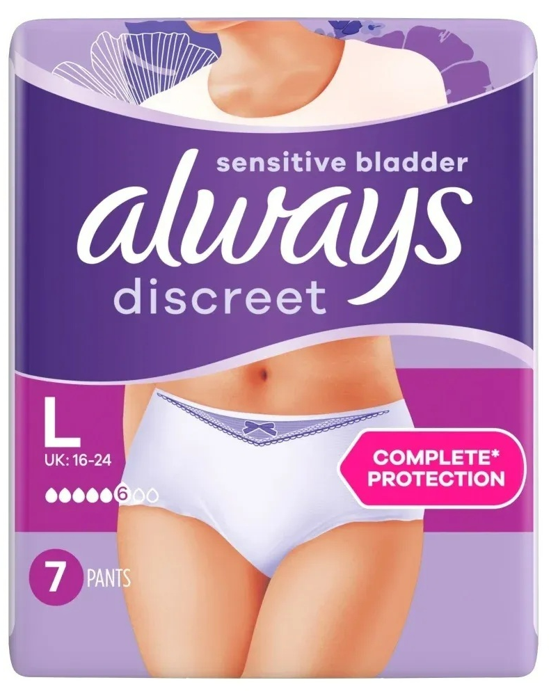 Always Discreet Pants L 7ST