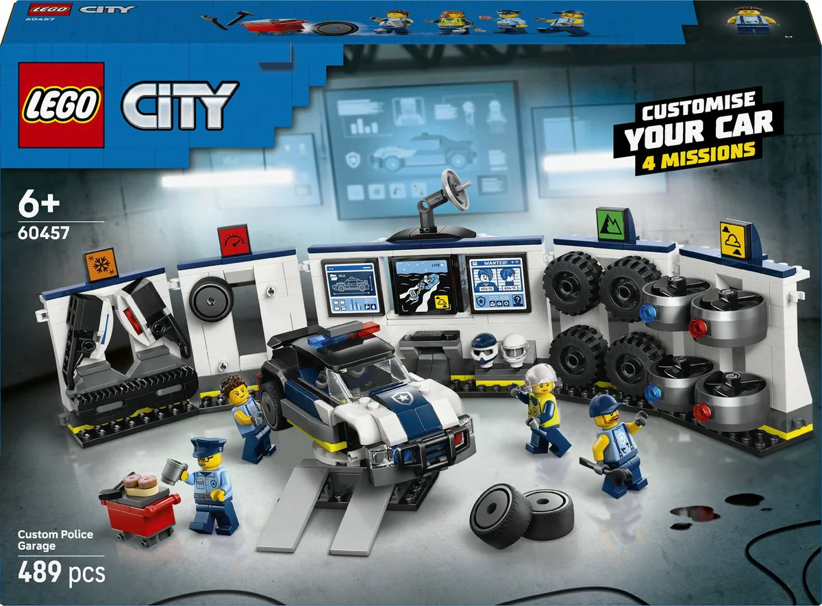 LEGO City Garage voor politieauto's 60457