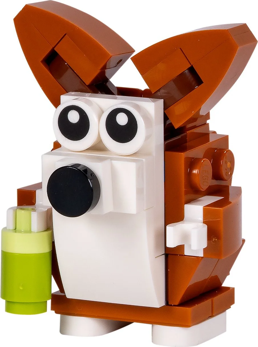 LEGO Bureauhuisdieren - Corgi