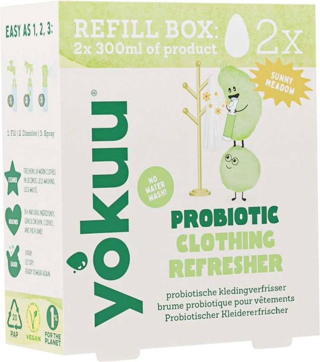 Yokuu Probiotic Clothing Refresher Refill Sunny Meadow 2ST