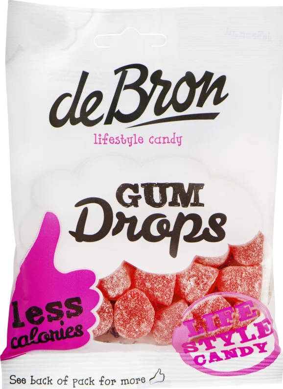 De Bron Suikervrije Gum Drops 100GR