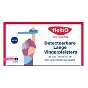 Heltiq Detecteerbare Lange Vingerpleisters Pe 120x20mm 100ST