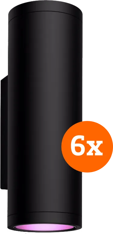 Philips Hue Appear muurlamp White & Color 6-Pack