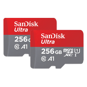 SanDisk MicroSDXC Ultra 256GB 120MB/s Duo Pack