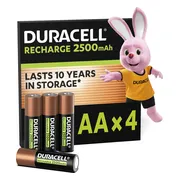 Duracell Oplaadbare Batterijen AA 4 stuks