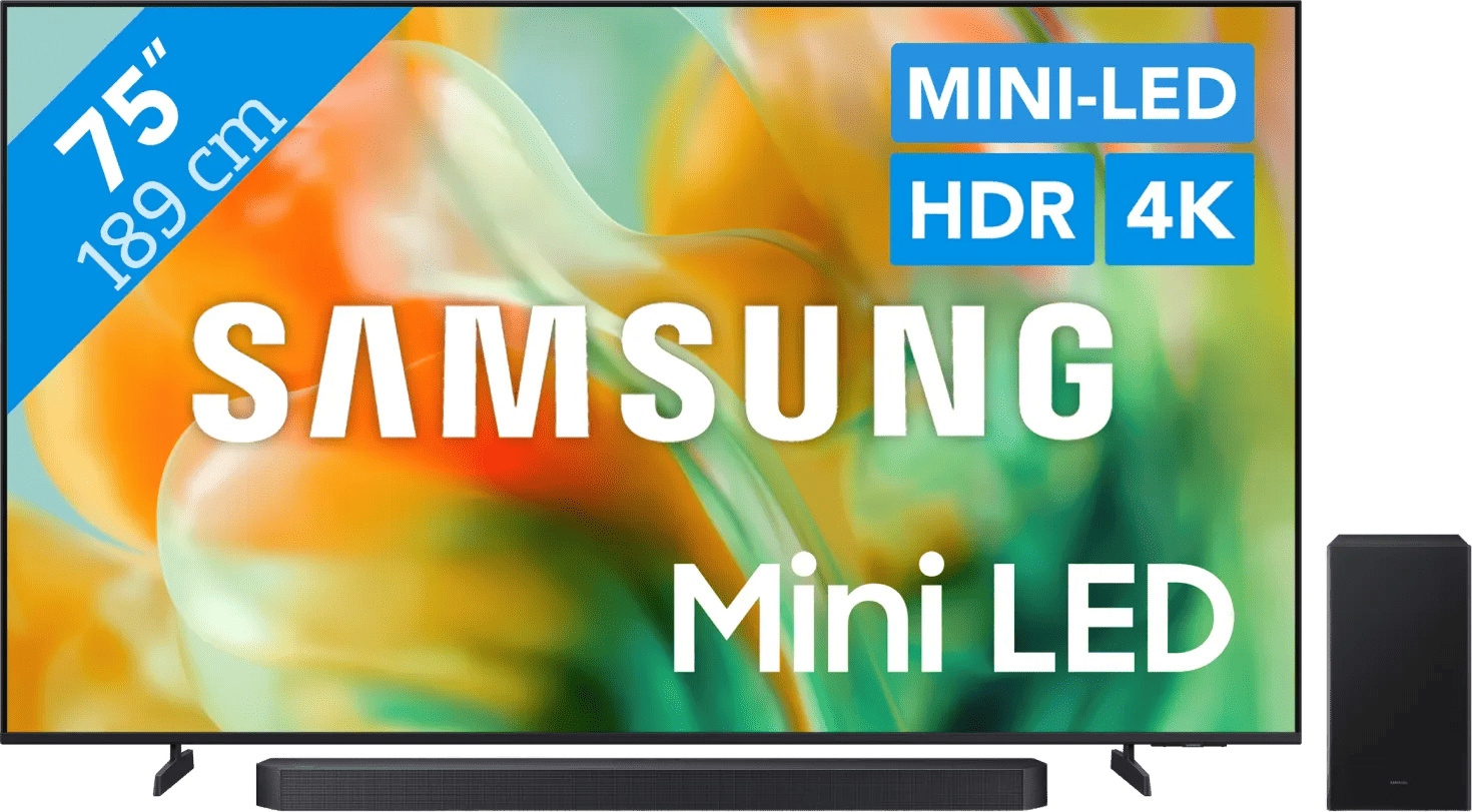 Samsung Mini-led 75" M83H (2026) + Samsung HW-Q600F (2025)