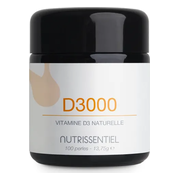 Nutrissentiel Vitamine D 3000IU Softgels 100SG