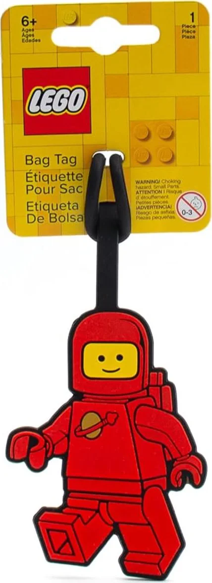 LEGO Bagagelabel astronaut - rood