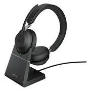 Jabra Evolve2 65 Link380a MS Stereo Stand Black