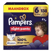 Pampers Baby Dry Night Pants Luierbroekjes Maat 6 (13kg+) 138 stuks