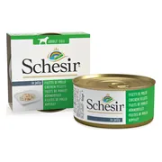 Schesir Hondenvoer Nat Blik Jelly Kipfilet 150 gr