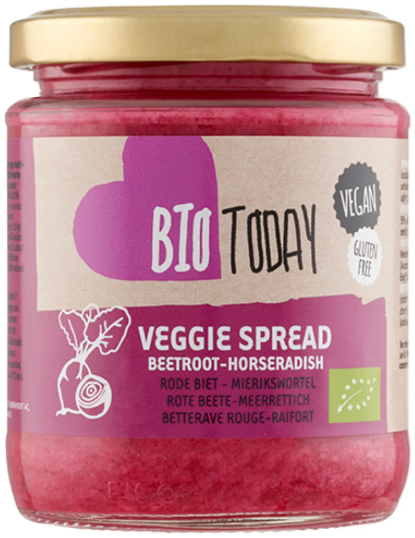 BioToday Rode Biet-Mierikswortel Veggie Spread 235GR