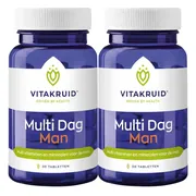 2x Vitakruid Multi Dag Man 30 tabletten