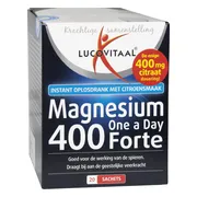 Lucovitaal Magnesium 400 Forte One a Day 20 sachets