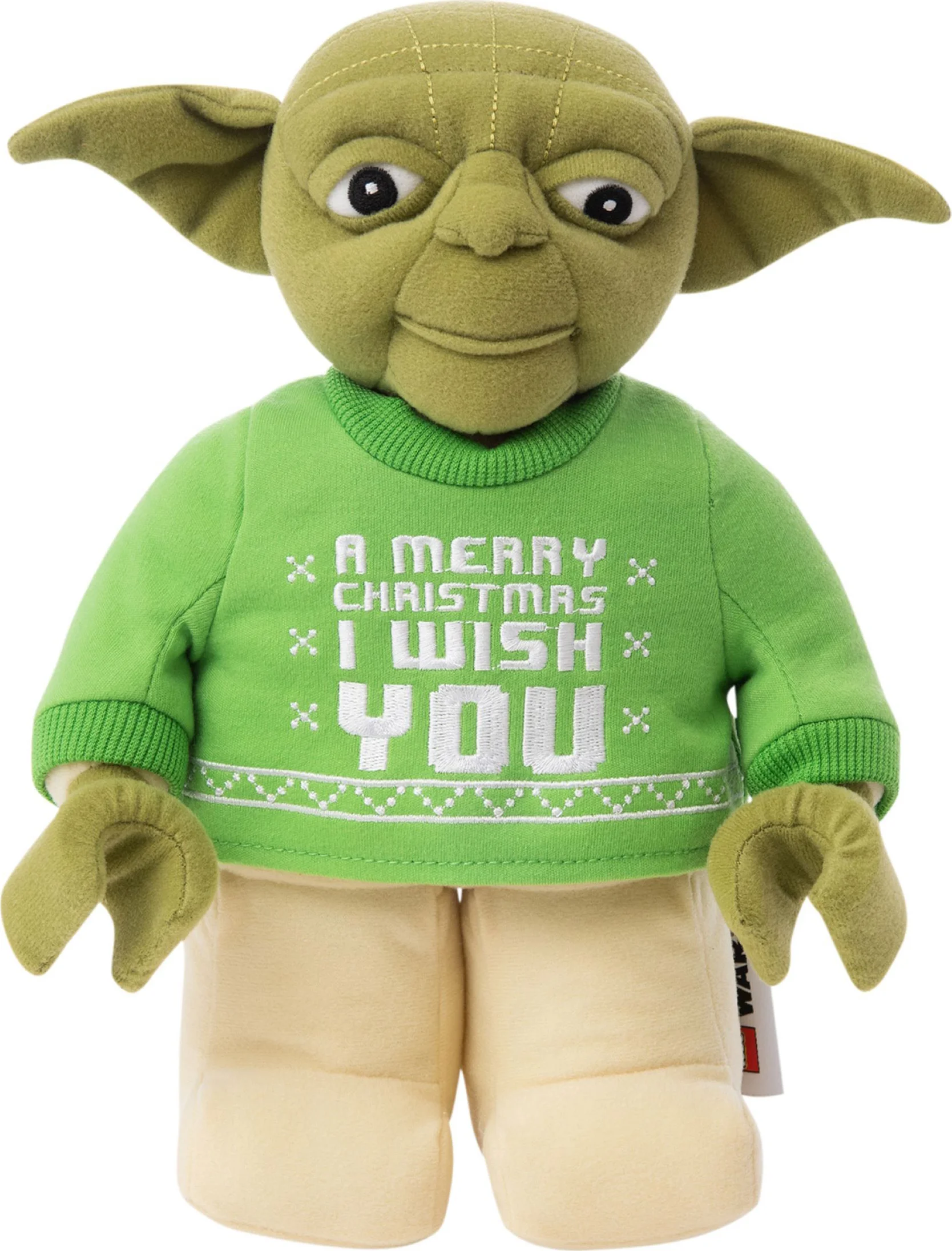 LEGO Yoda kerstknuffel