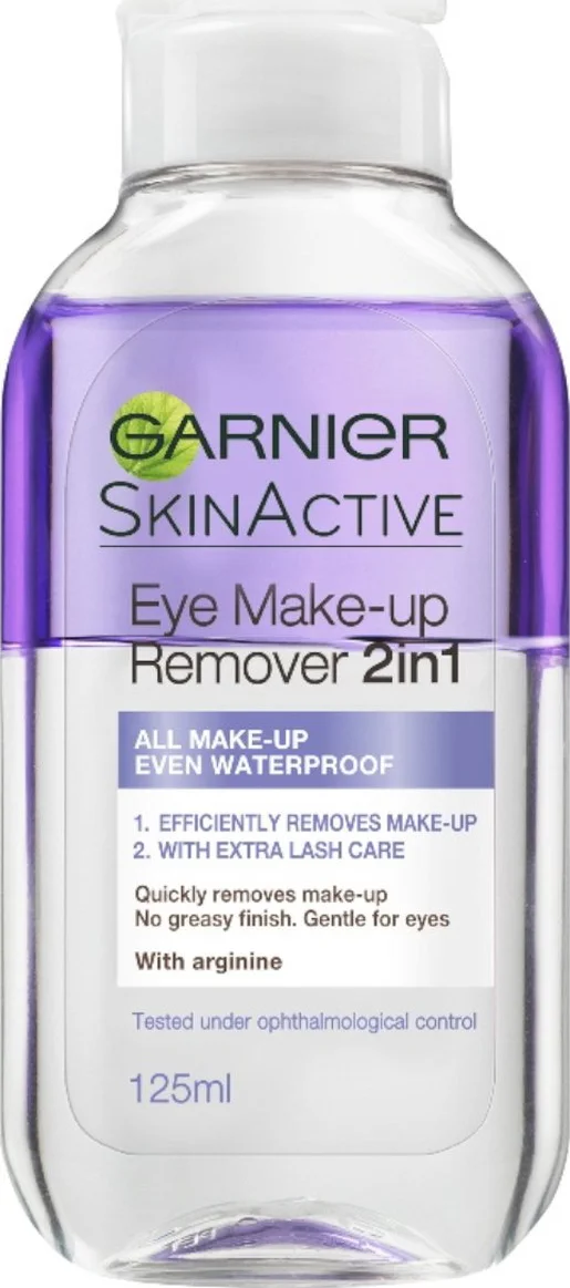 Garnier Skin Naturals Oog 2in1 Reinigingslotion 125ML
