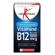 Lucovitaal Vitamine B12 1000mcg 180 Kauwtabletten 180TB