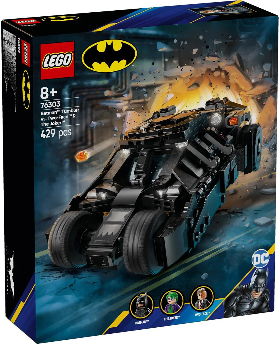 LEGO DC Batman Tumbler vs. Two-Face en The Joker 76303