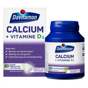 Davitamon Calcium Vitamine D3 Pepermunt 60 kauwtabletten