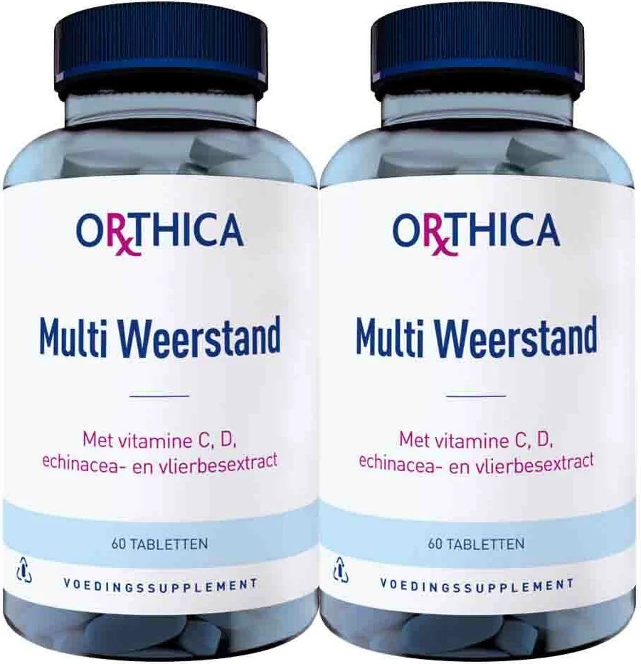 2x Orthica Multi Weerstand 60 tabletten