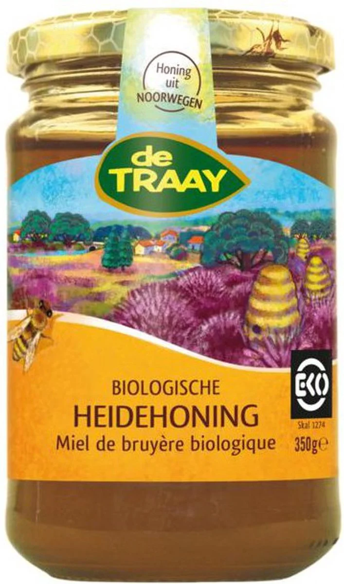 De Traay Heidehoning Biologisch 350GR