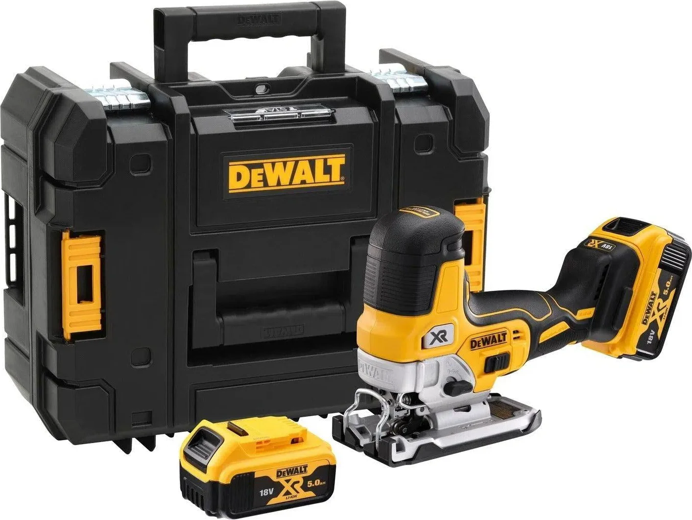 DeWALT DCS335P2 Accu decoupeerzaag 18V XR 5.0Ah in TSTAK