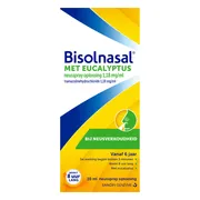 Bisolnasal Neusspray Eucalyptus 10ml