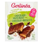 Gerlinea Repen Chocolade & Hazelnoot 8 x 102 gr